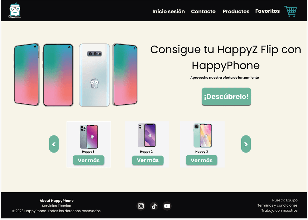Ecommerce HappyPhone